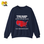 Trump 5G Coverage Map Funny Political Sarcastic Meme Shirt - HQLOL