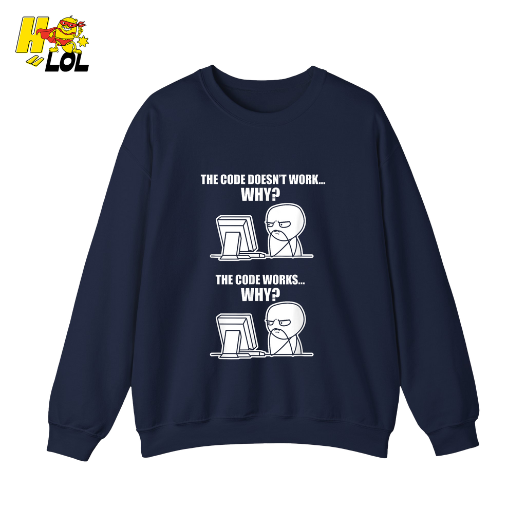 The Code Doesn’t Work Why Shirt Funny Programmer Meme Shirt - HQLOL