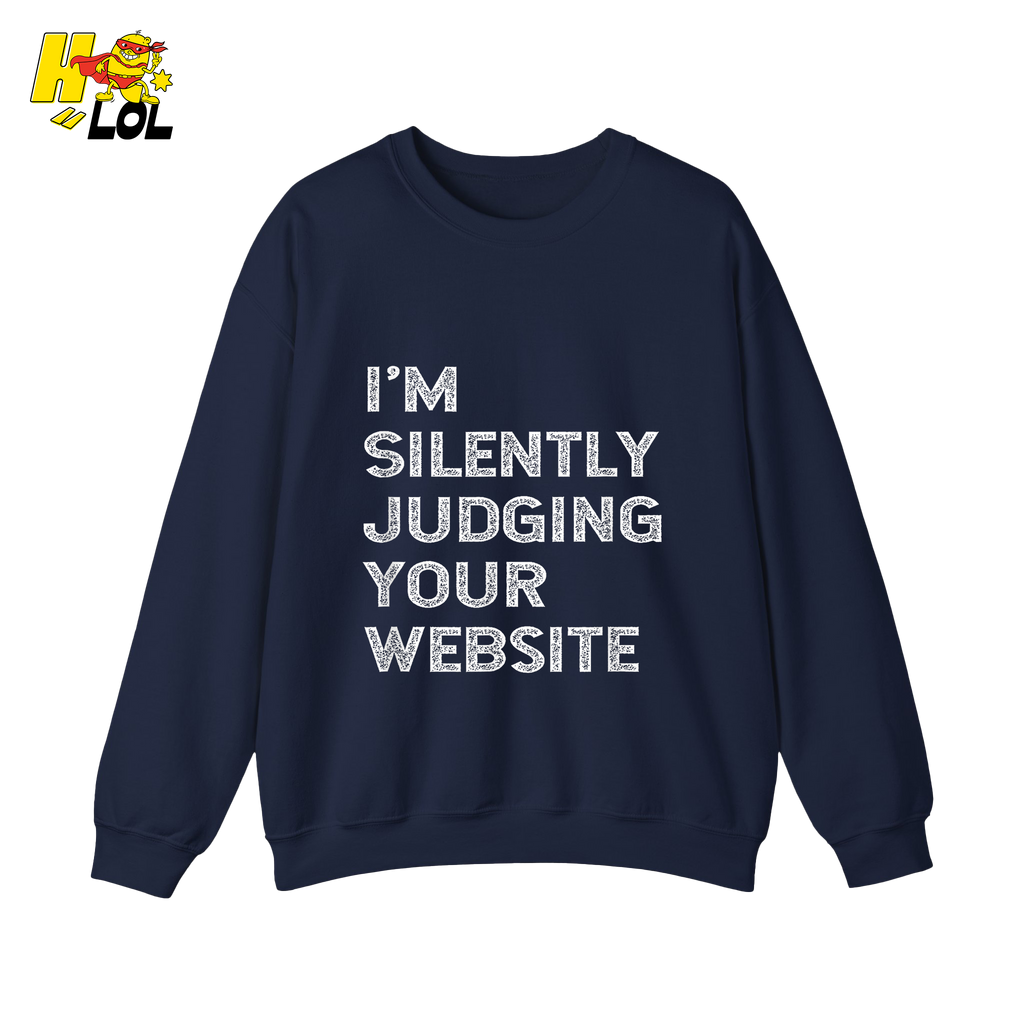Silently Judging Your Website Shirt Funny Web Developer Shirt - HQLOL