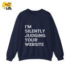 Silently Judging Your Website Shirt Funny Web Developer Shirt - HQLOL