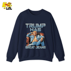 Trump Has Great Jeans Funny Denim Fashion Parody Gift Shirt - HQLOL