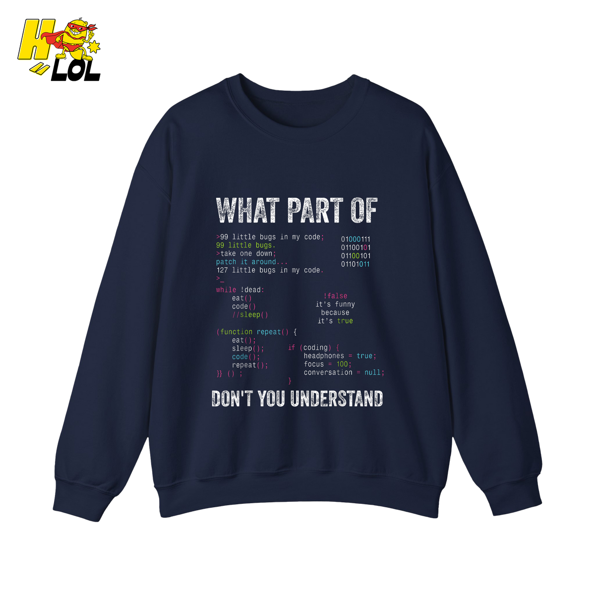 What Part of Don’t You Understand Shirt Funny Coding Programmer - HQLOL
