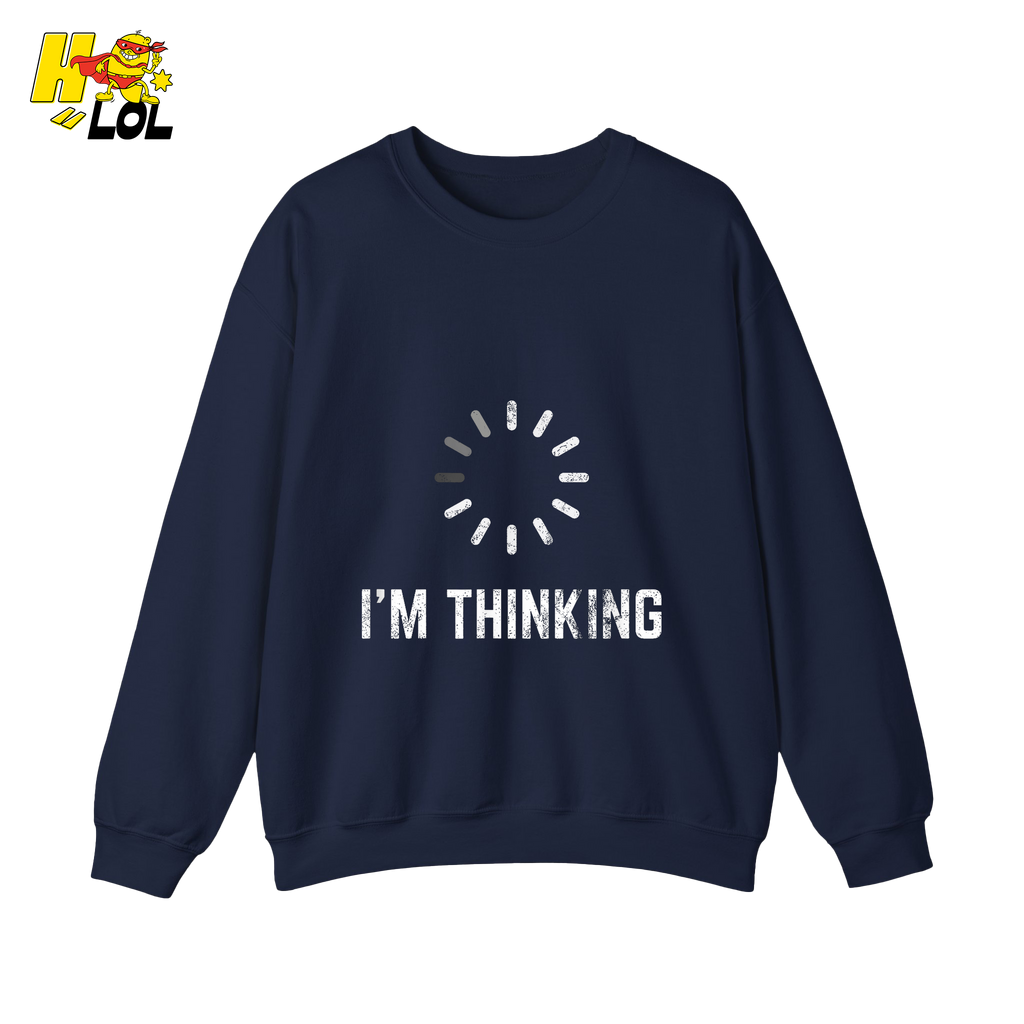 I’m Thinking Shirt Funny Loading Spinner Meme Shirt - HQLOL