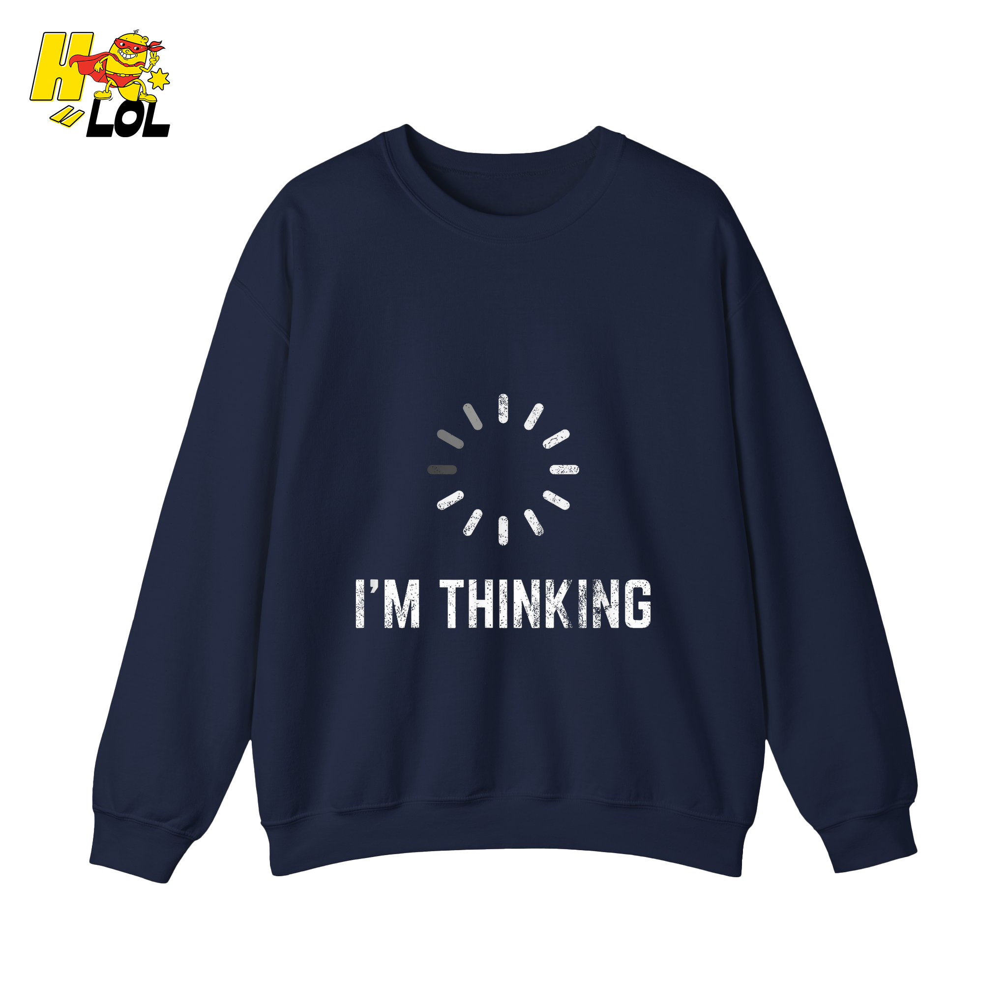I’m Thinking Shirt Funny Loading Spinner Meme Shirt - HQLOL
