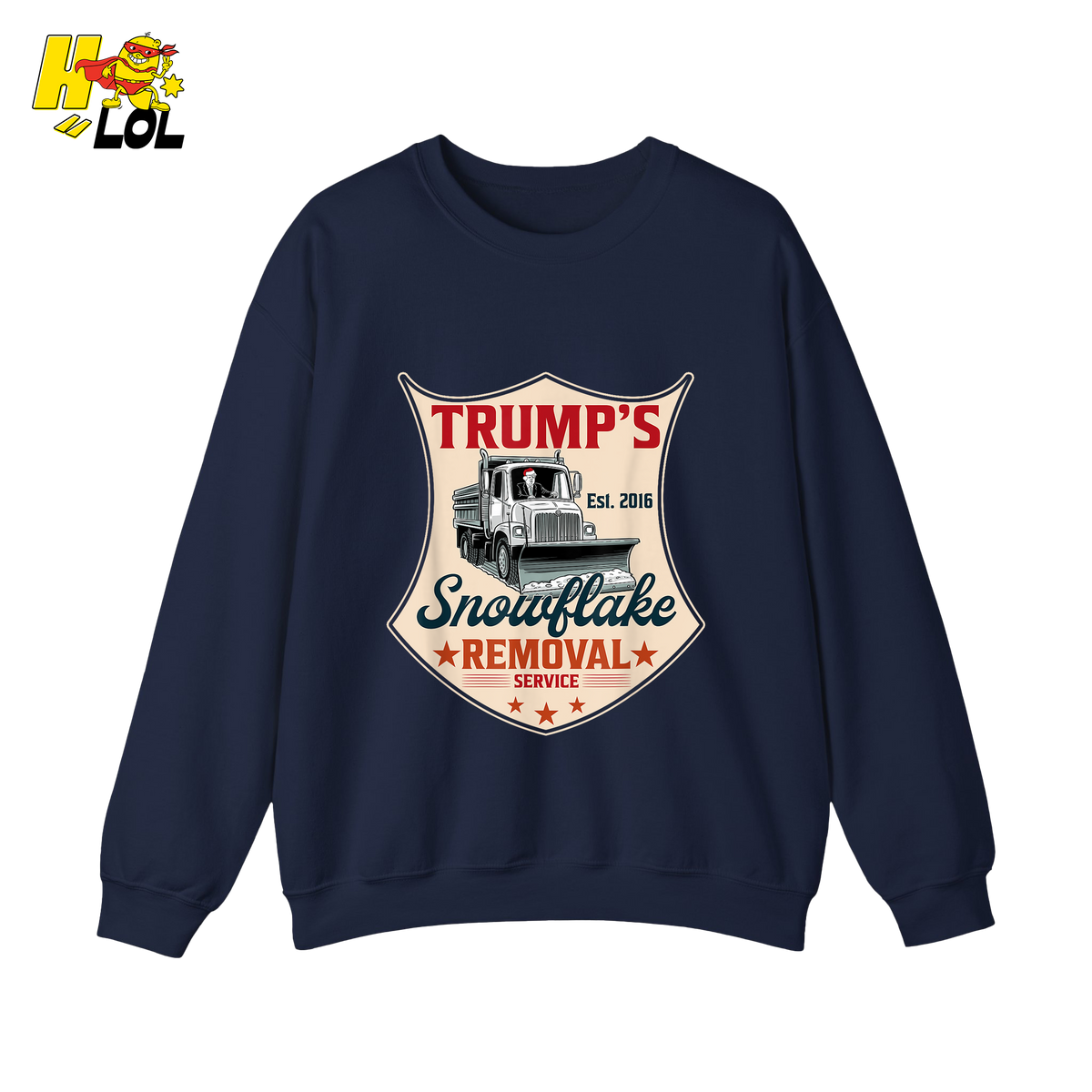 Trump's Snowflake Removal Service Funny Anti-Liberal Satire Shirt - HQLOL