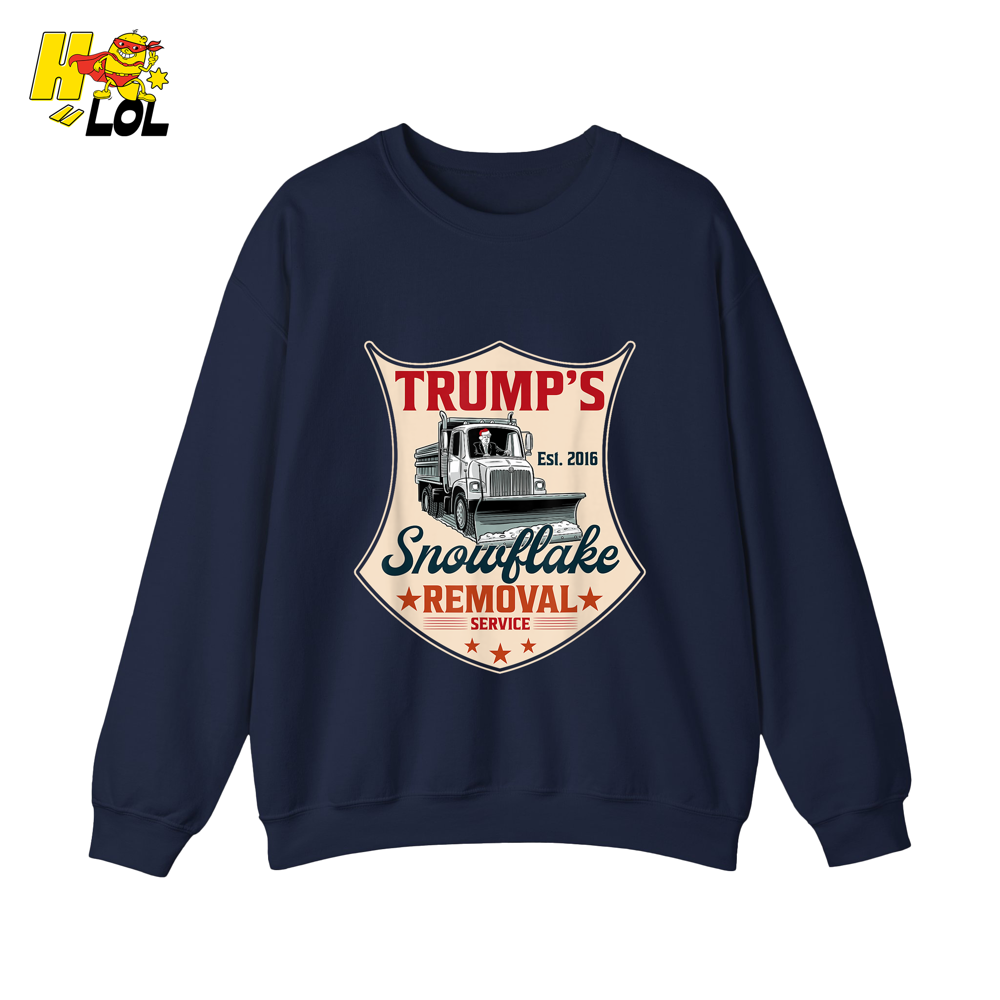 Trump's Snowflake Removal Service Funny Anti-Liberal Satire Shirt - HQLOL