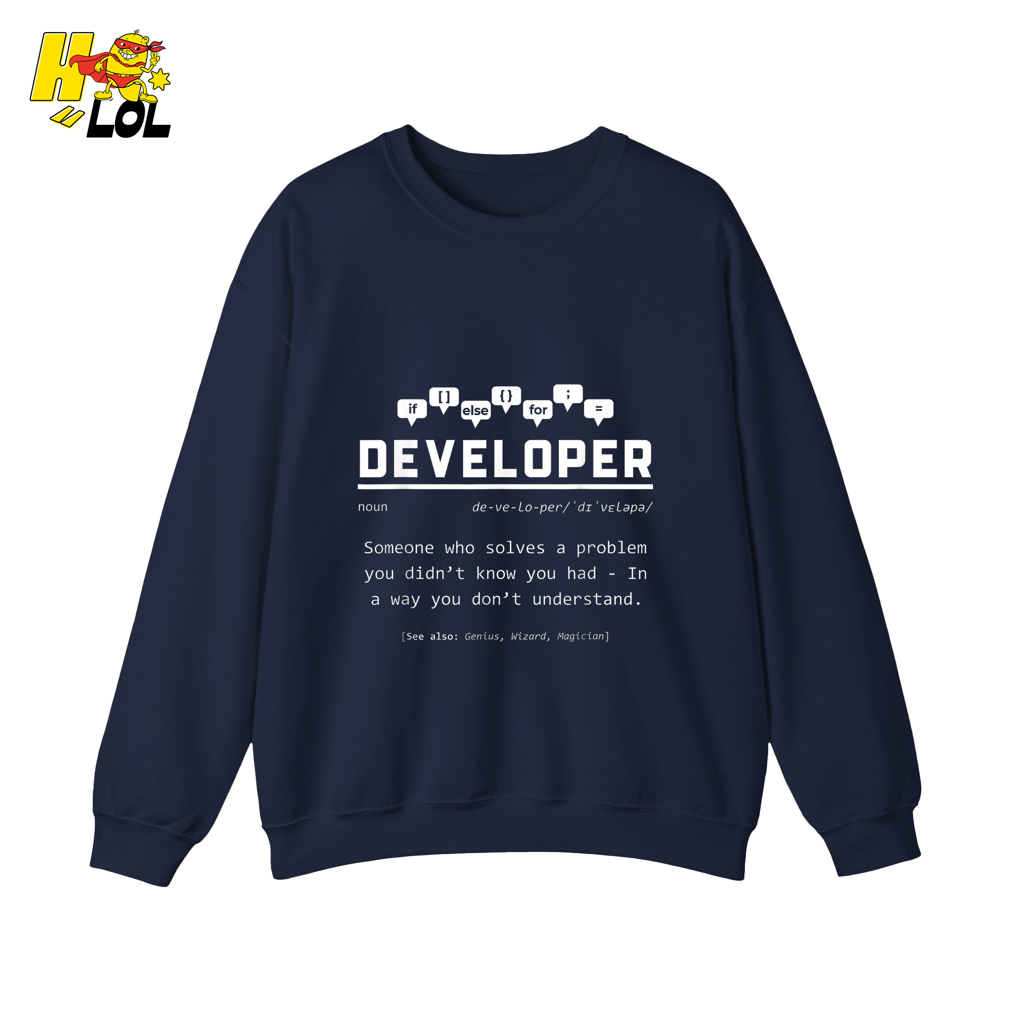 Developer Definition Shirt Funny Programmer Coding Shirt - HQLOL