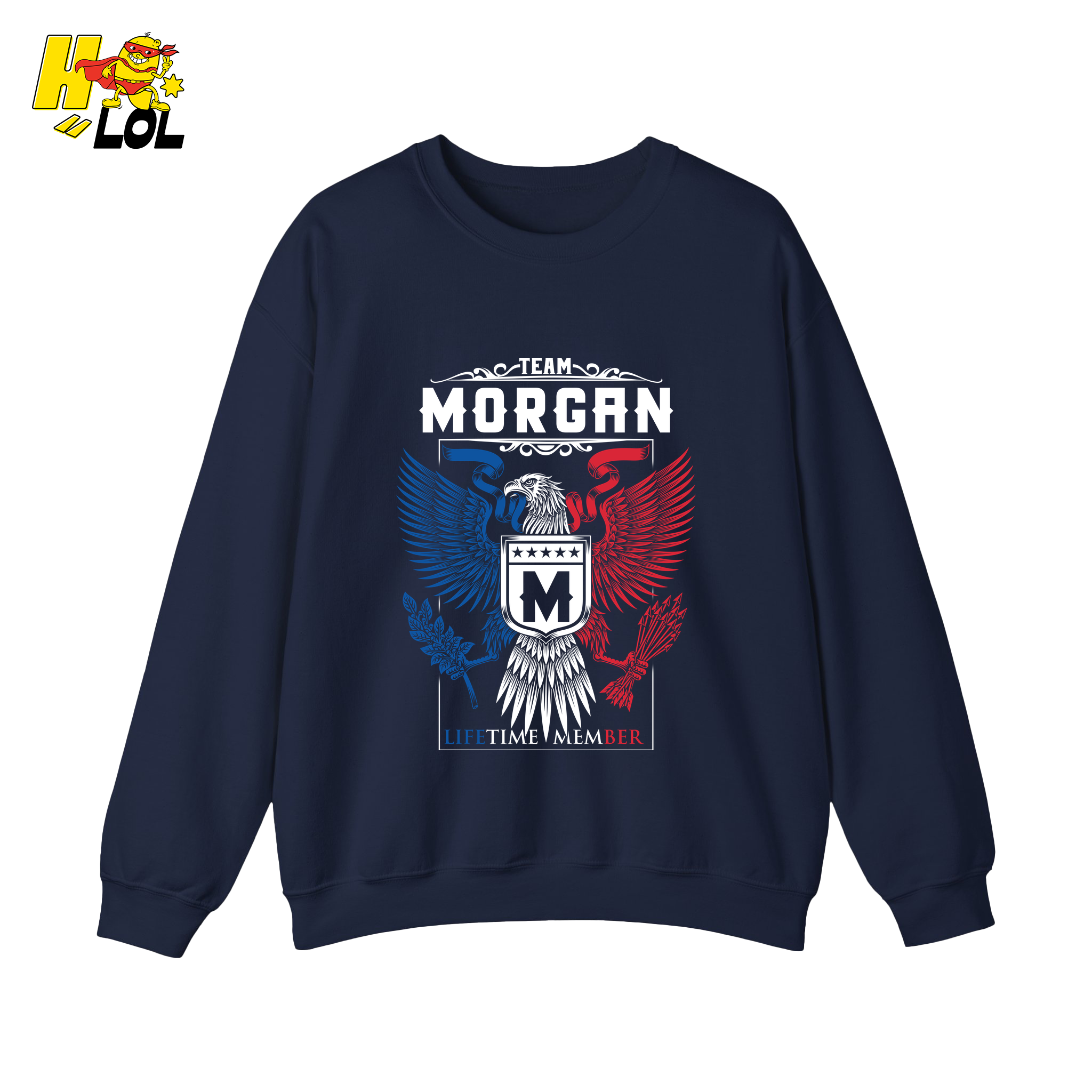 Team Morgan Lifetime Member - Family Name - HQ LOL