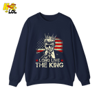 Donald Trump Long Live The King Shirt Patriotic Political Gift - HQLOL