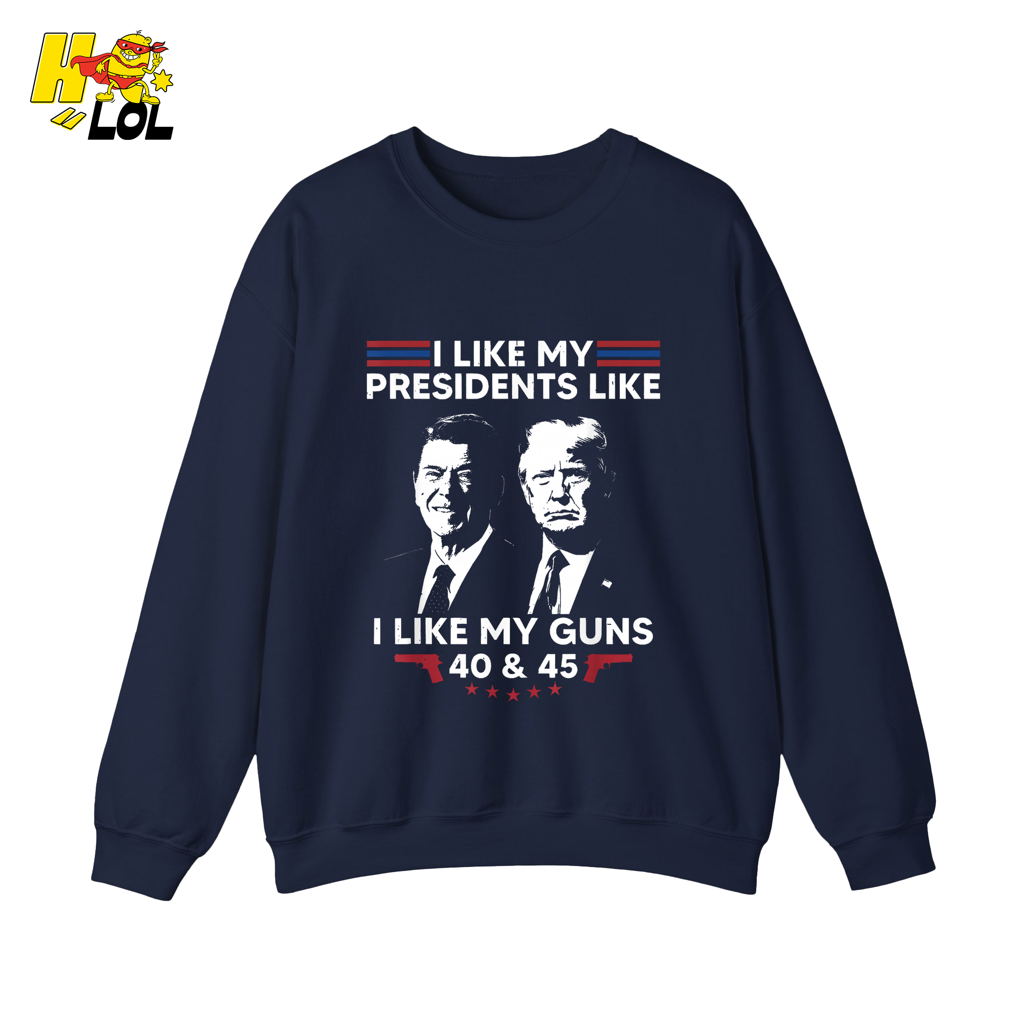 40 45 Presidents Shirt Funny Patriotic Conservative Graphic Shirt - HQLOL