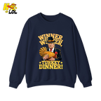 Winner Winner Turkey Dinner Shirt Funny Thanksgiving Shirt - HQLOL