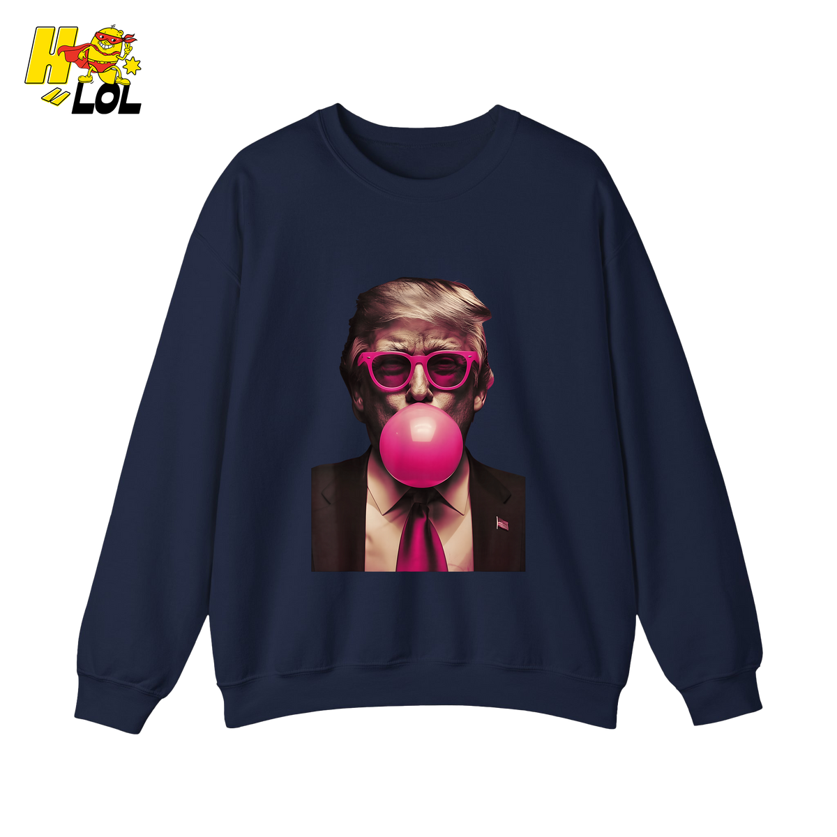 Trump Bubble Gum Pink Glasses Funny Pop Art Viral Meme Shirt - HQLOL