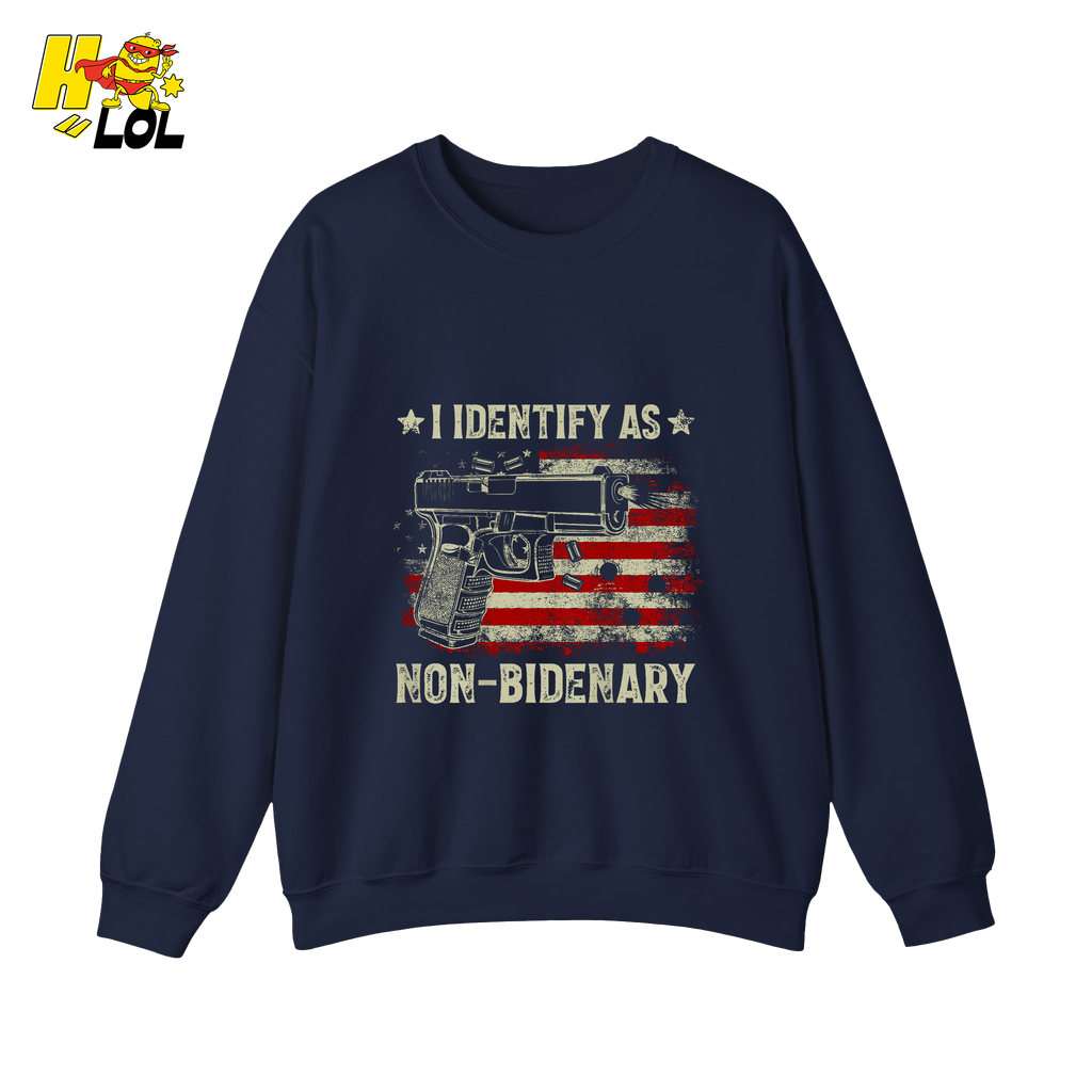Non-Bidenary Shirt Funny Patriotic Political Satire Shirt - HQLOL