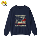Non-Bidenary Shirt Funny Patriotic Political Satire Shirt - HQLOL