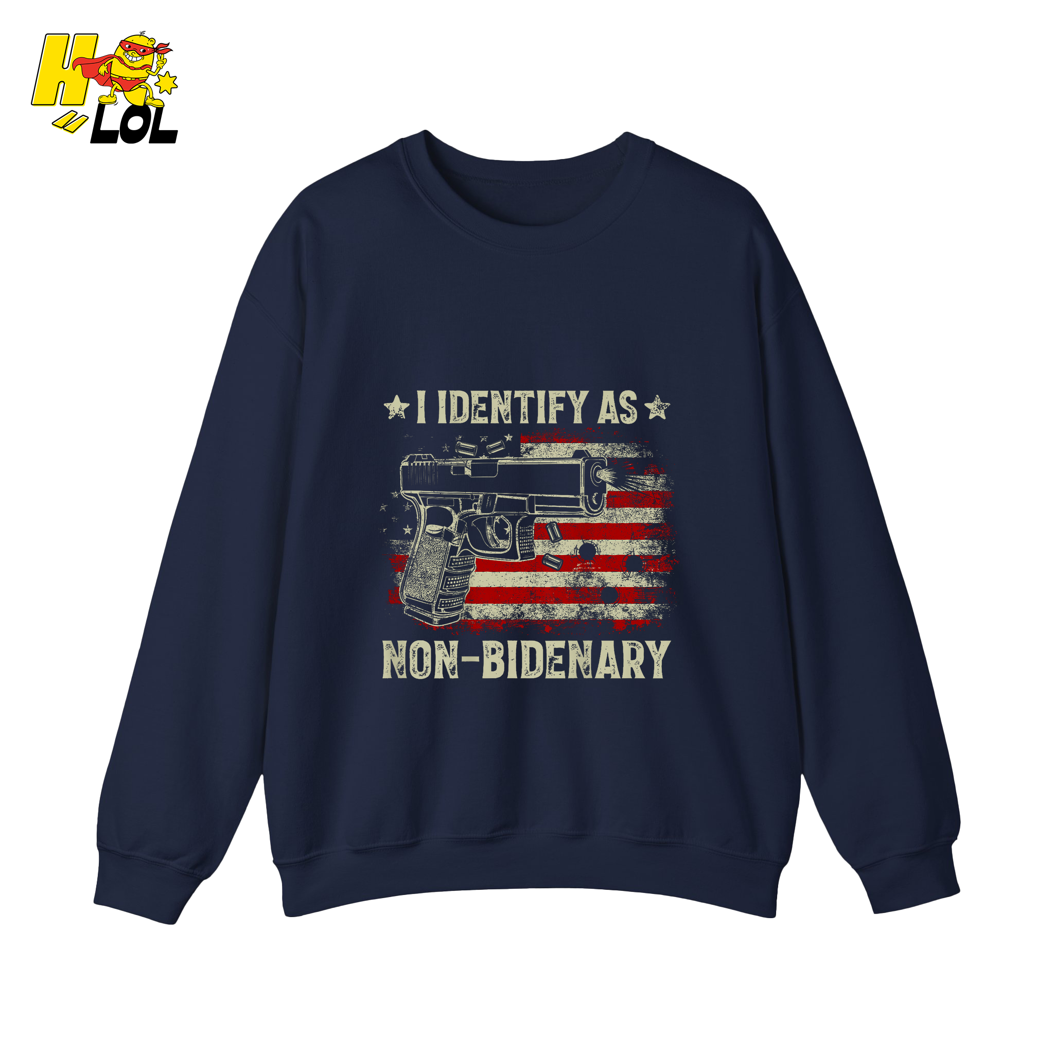 Non-Bidenary Shirt Funny Patriotic Political Satire Shirt - HQLOL
