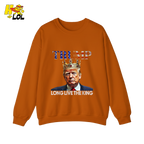 Trump Long Live The King Shirt Crown Patriotic Graphic Shirt - HQLOL