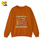 Non-Bidenary Shirt Funny Patriotic Political Satire Shirt - HQLOL
