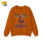 Ice Ice Baby Shirt Funny Meme Graphic Distressed Shirt - HQLOL