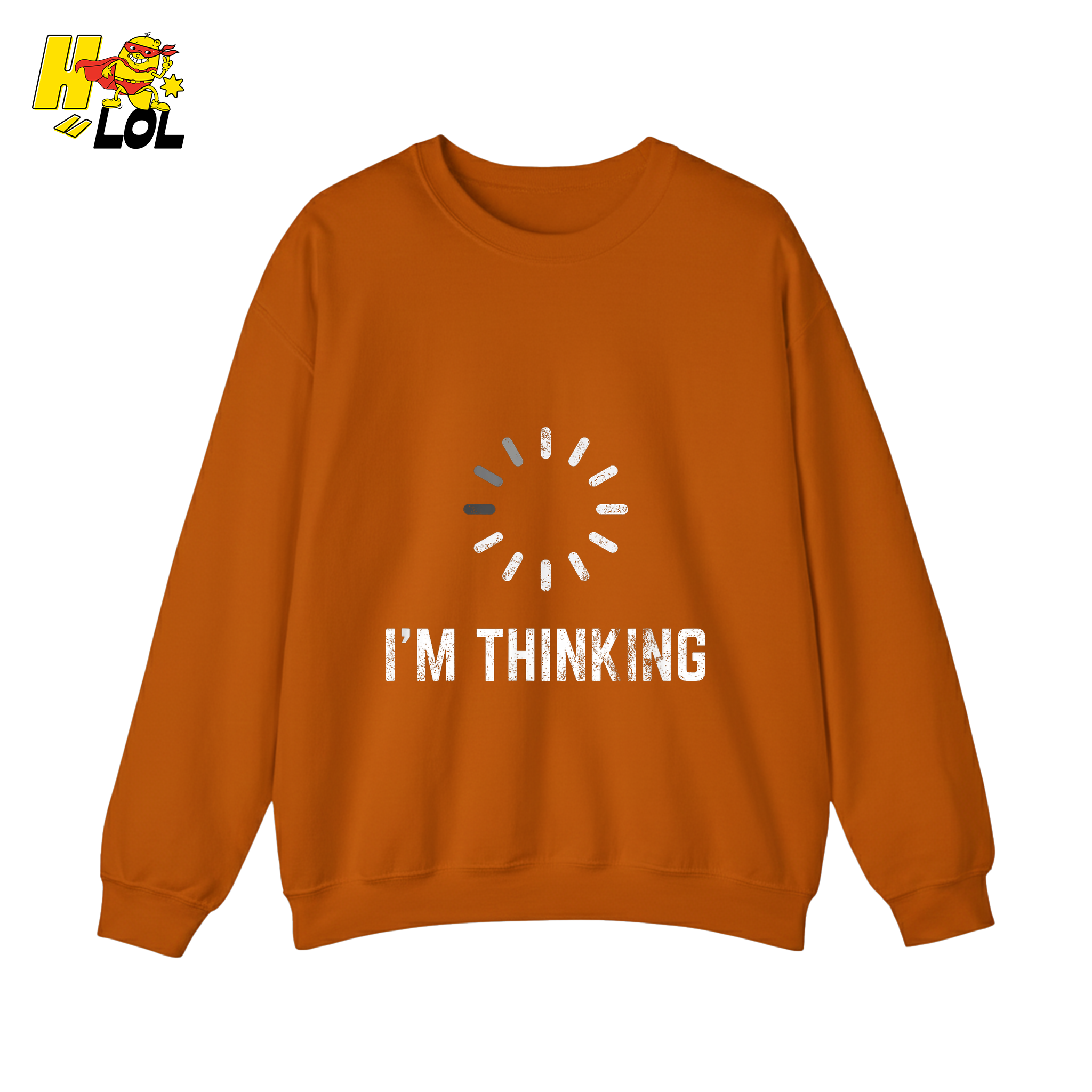 I’m Thinking Shirt Funny Loading Spinner Meme Shirt - HQLOL