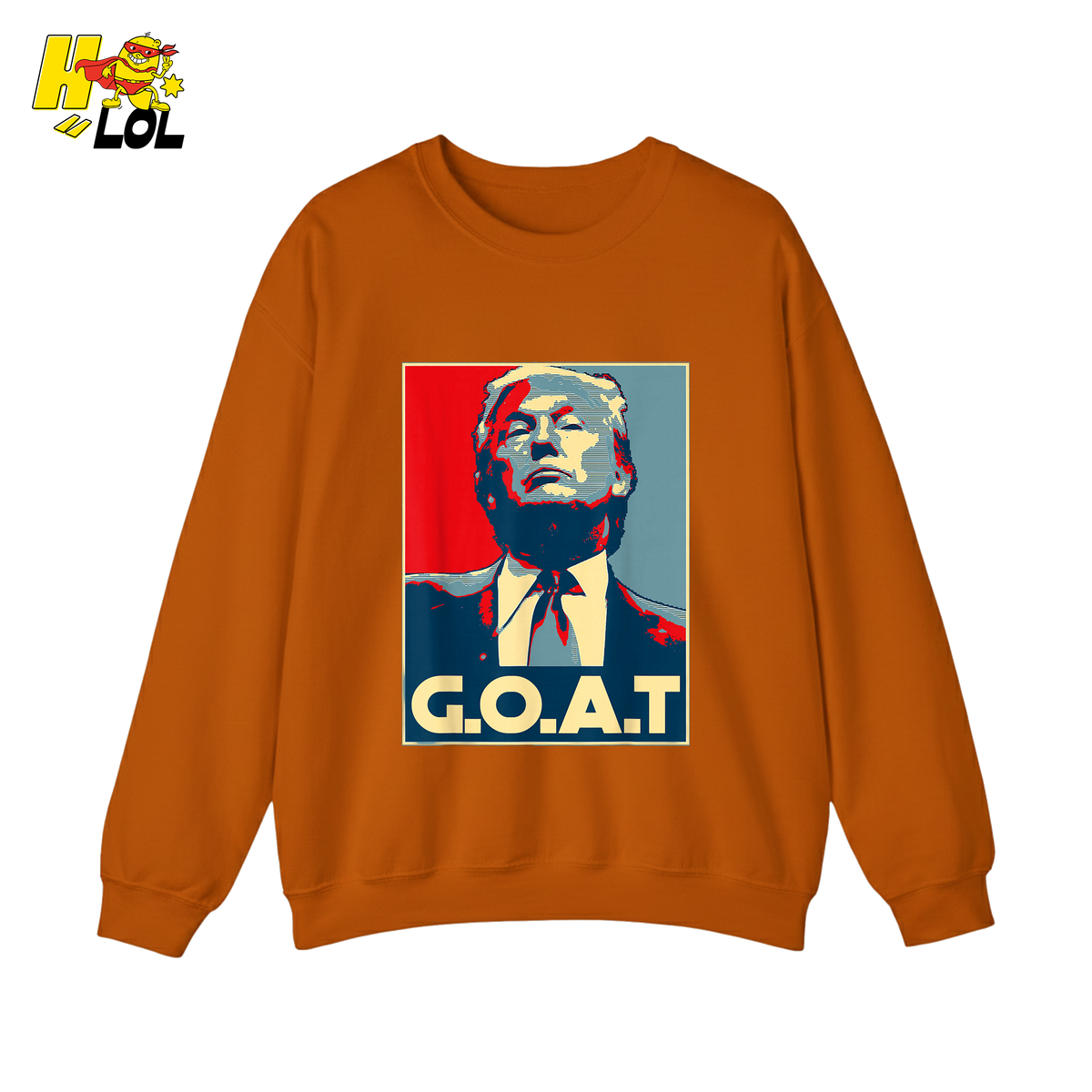 Trump G.O.A.T. Hope Style Iconic Political Tribute Meme Shirt - HQLOL