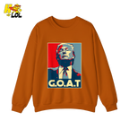 Trump G.O.A.T. Hope Style Iconic Political Tribute Meme Shirt - HQLOL