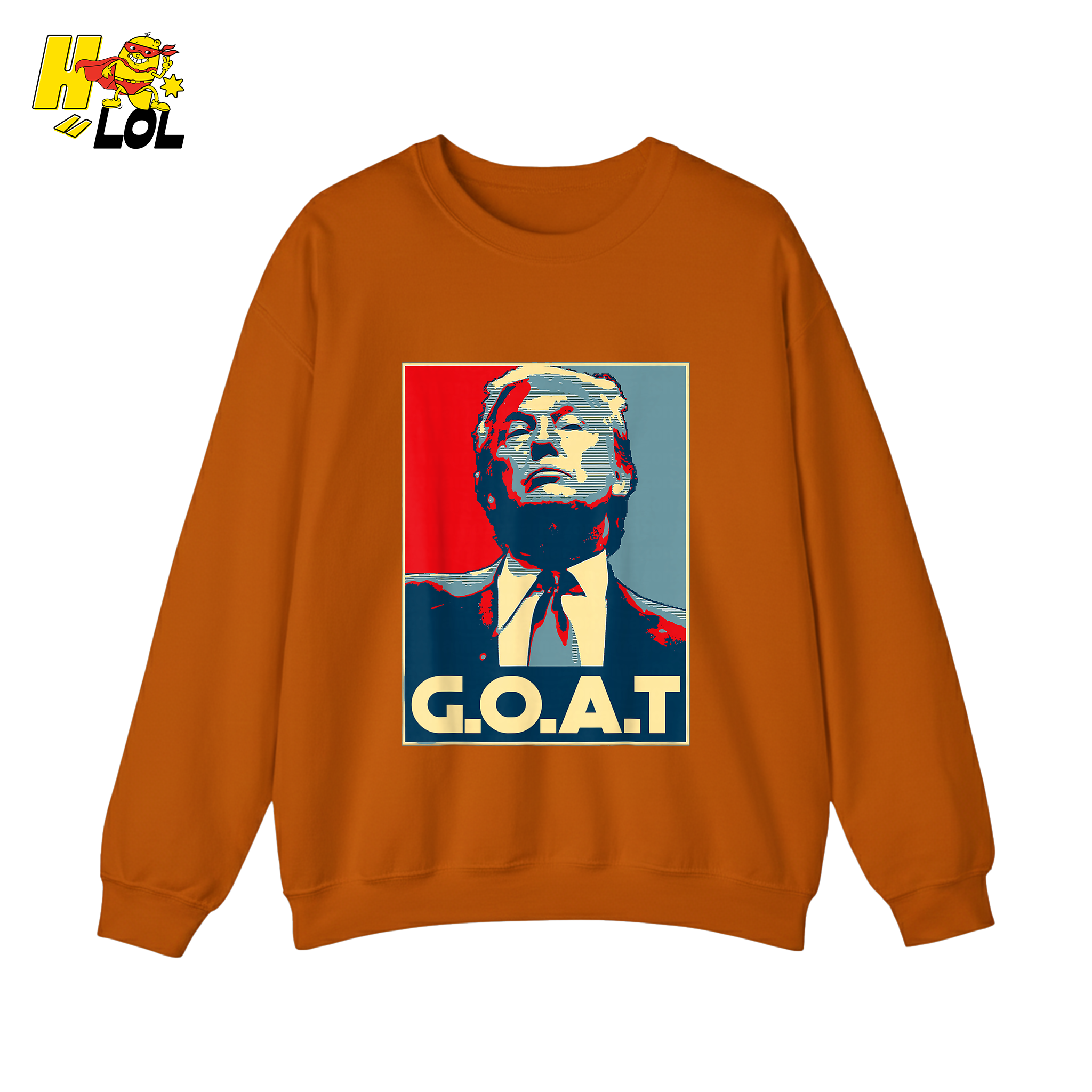 Trump G.O.A.T. Hope Style Iconic Political Tribute Meme Shirt - HQLOL