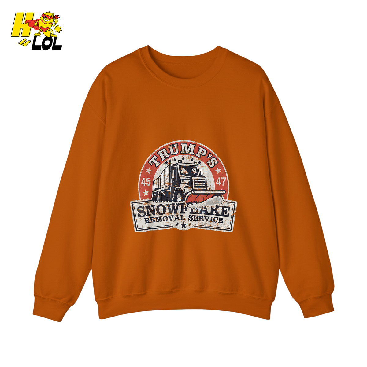 Trump 45/47 Snowflake Removal Service Anti-Liberal Satire Shirt - HQLOL