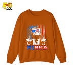 Merica Shirt Funny Patriotic USA Flag Graphic Shirt - HQLOL