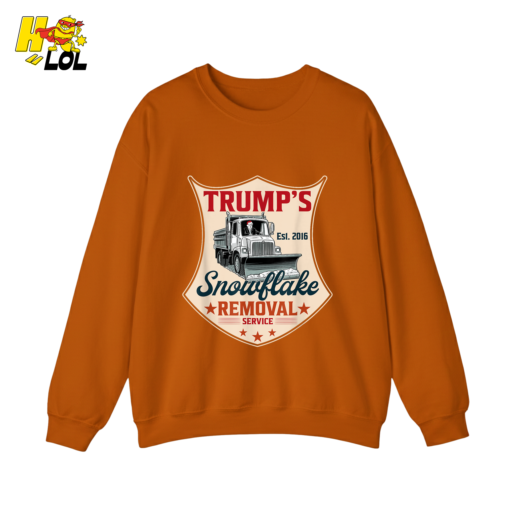 Trump's Snowflake Removal Service Funny Anti-Liberal Satire Shirt - HQLOL