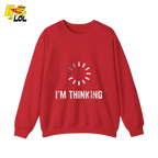 I’m Thinking Shirt Funny Loading Spinner Meme Shirt - HQLOL