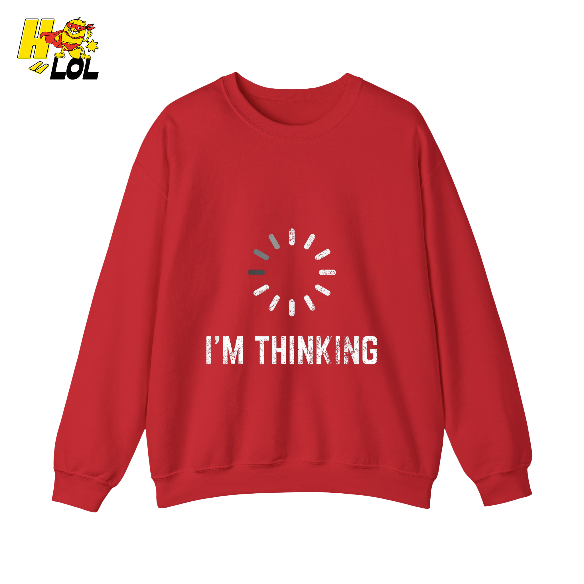 I’m Thinking Shirt Funny Loading Spinner Meme Shirt - HQLOL