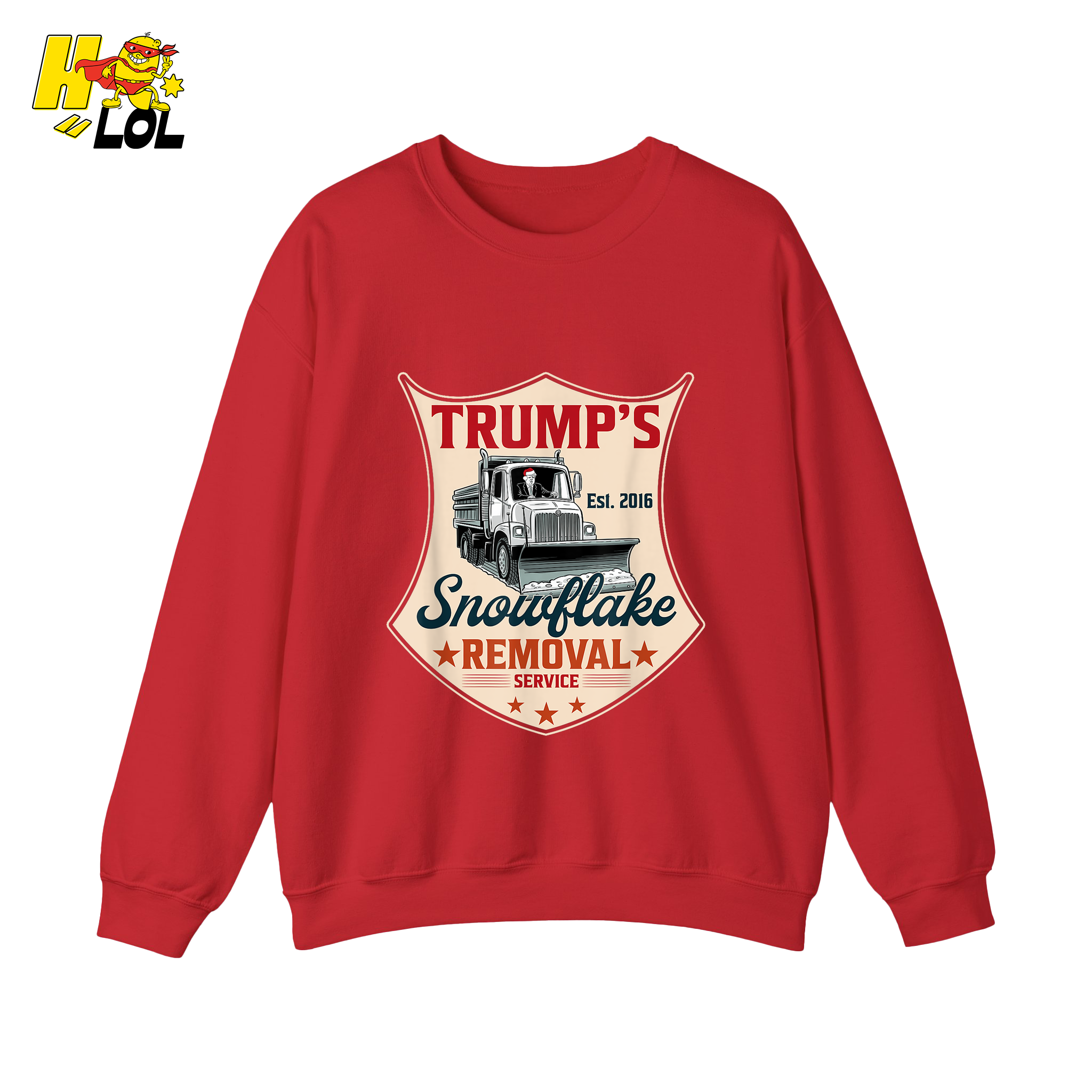 Trump's Snowflake Removal Service Funny Anti-Liberal Satire Shirt - HQLOL
