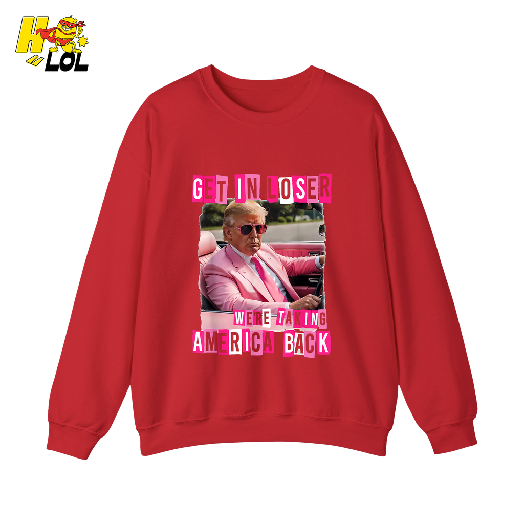 Get In Loser Shirt We’re Taking America Back Political Meme - HQLOL