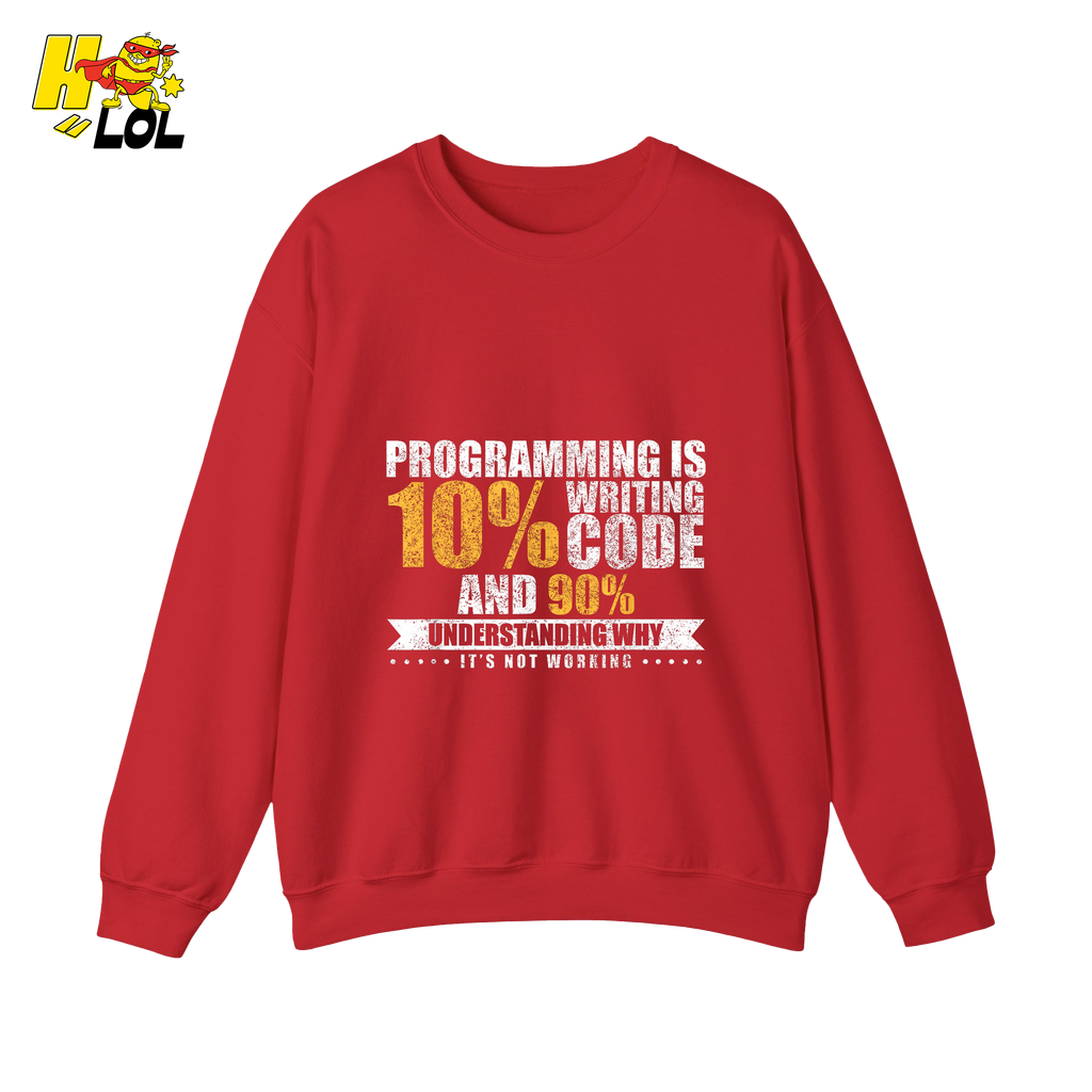 Programming 10% Code 90% Debugging Shirt - HQLOL