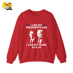 40 45 Presidents Shirt Funny Patriotic Conservative Graphic Shirt - HQLOL