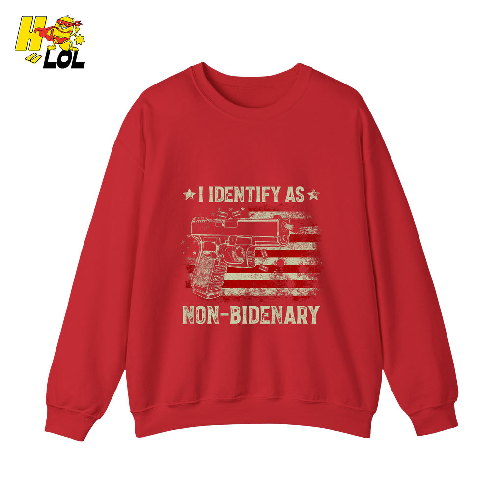 Non-Bidenary Shirt Funny Patriotic Political Satire Shirt - HQLOL