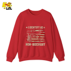 Non-Bidenary Shirt Funny Patriotic Political Satire Shirt - HQLOL