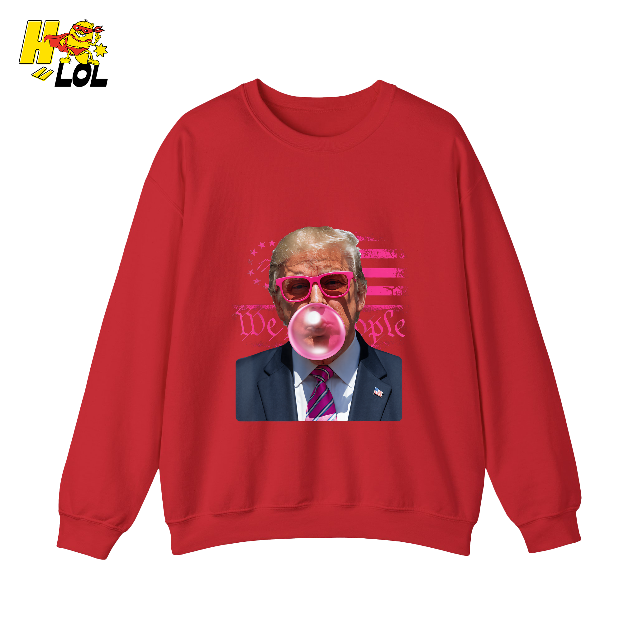 Trump Bubblegum Shirt Funny Graphic Shirt - HQLOL
