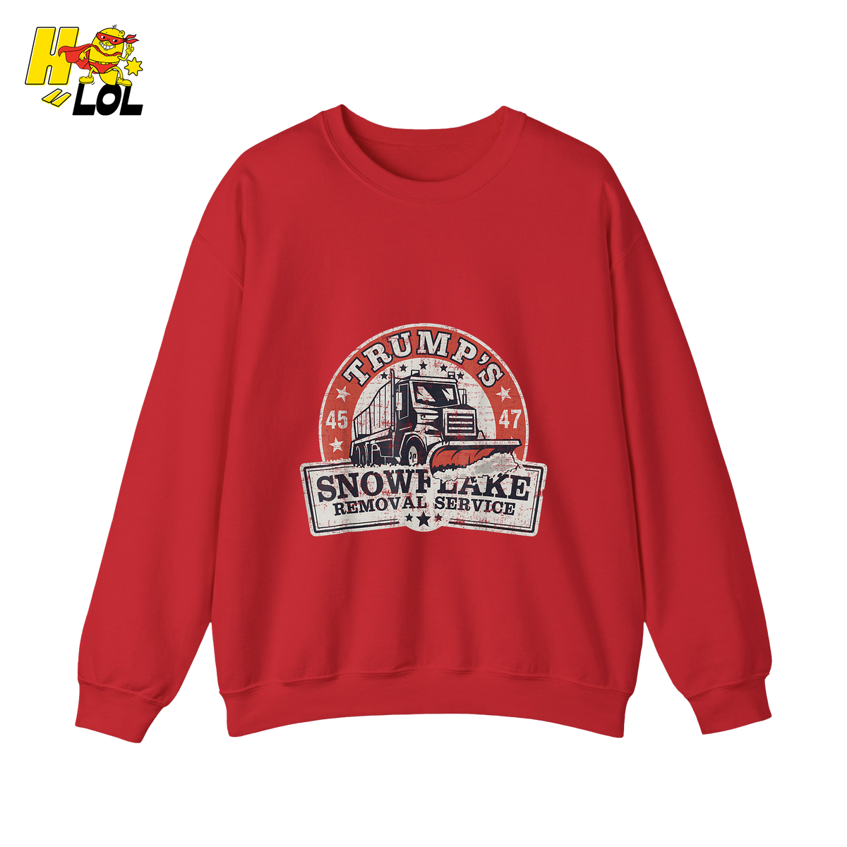 Trump 45/47 Snowflake Removal Service Anti-Liberal Satire Shirt - HQLOL