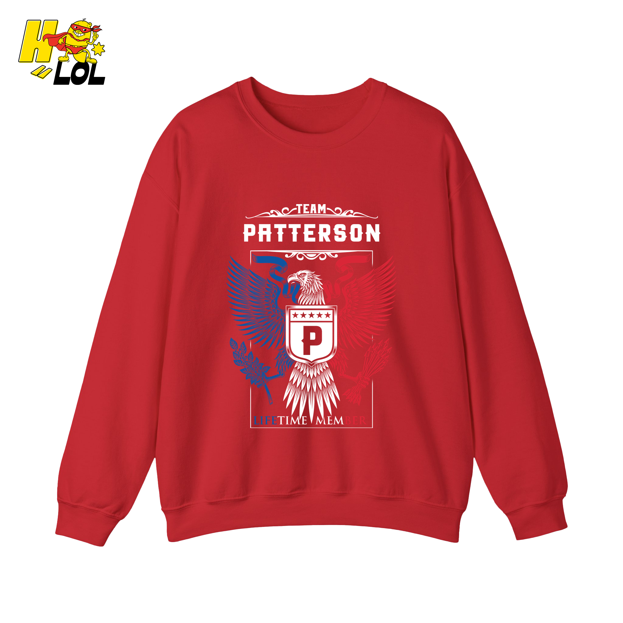 Team Patterson Lifetime Member - Family Name - HQ LOL