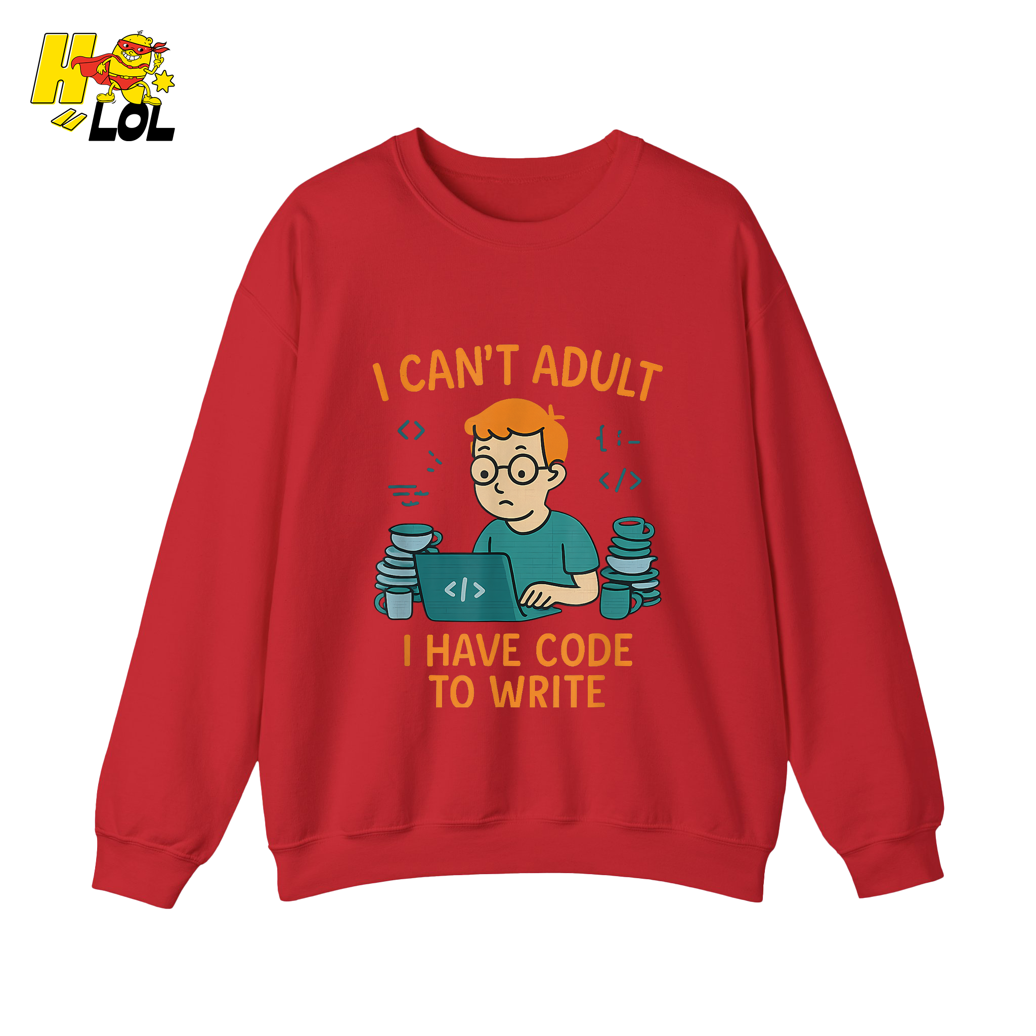 I Can’t Adult I Have Code To Write Shirt Funny Programmer Gift - HQLOL