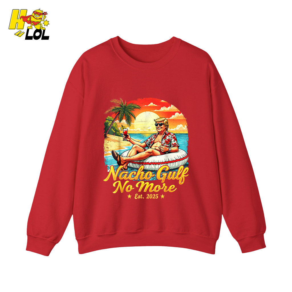 Nacho Gulf No More Shirt Funny Tropical Sunset Beach Graphic - HQLOL