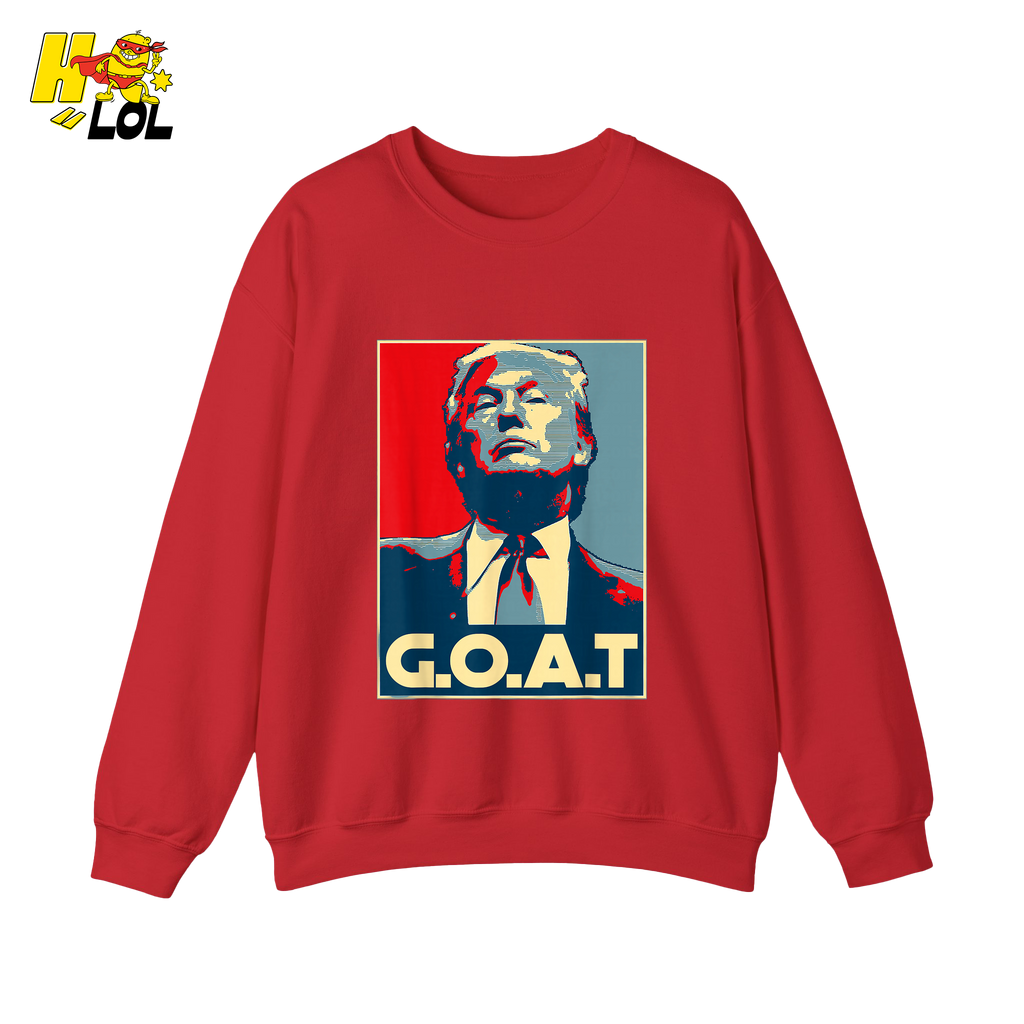 Trump G.O.A.T. Hope Style Iconic Political Tribute Meme Shirt - HQLOL