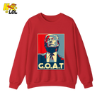 Trump G.O.A.T. Hope Style Iconic Political Tribute Meme Shirt - HQLOL