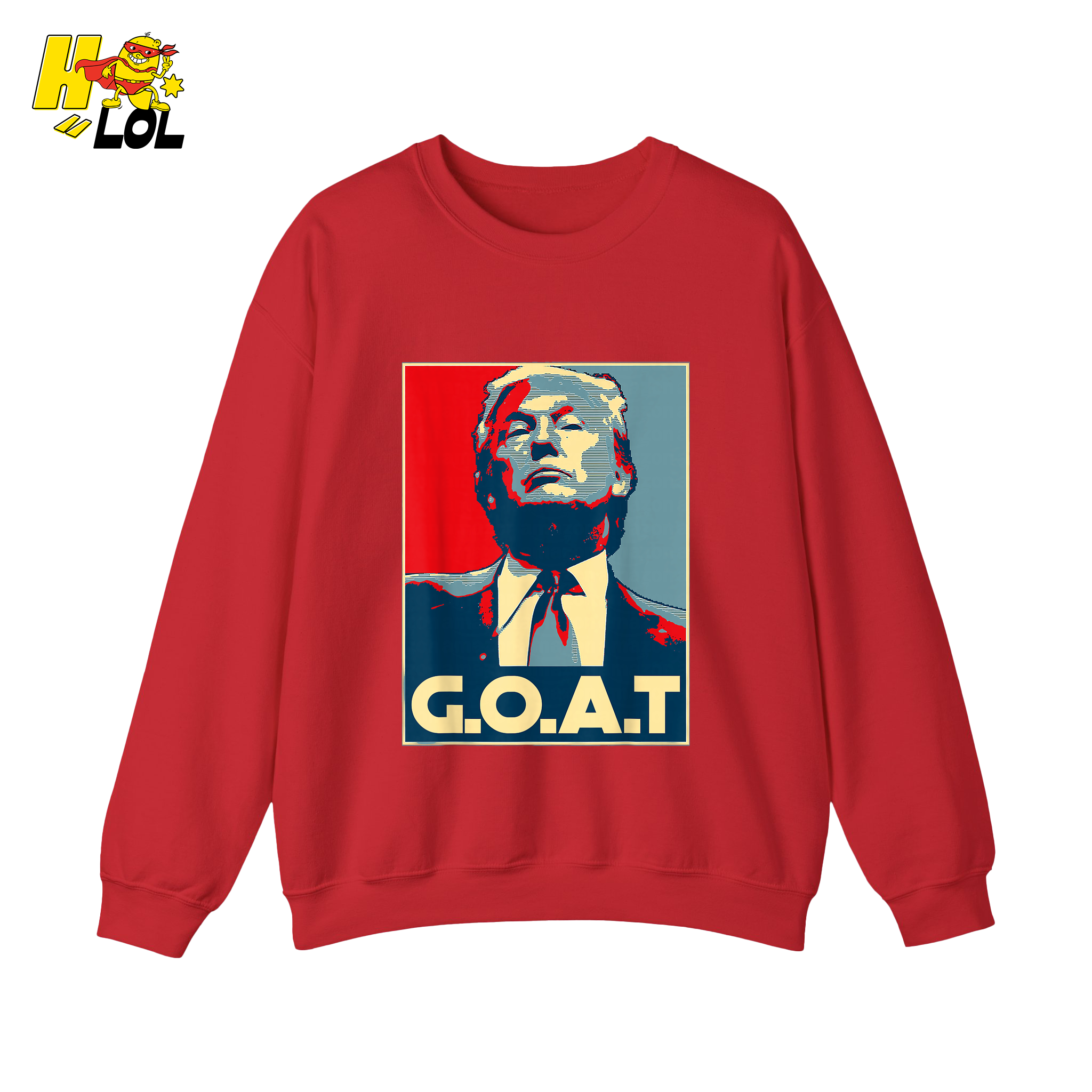 Trump G.O.A.T. Hope Style Iconic Political Tribute Meme Shirt - HQLOL