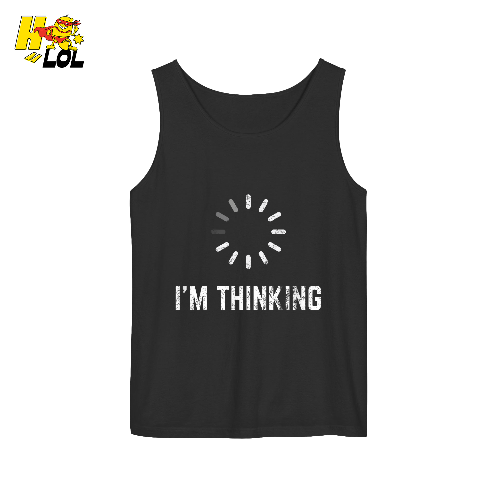 I’m Thinking Shirt Funny Loading Spinner Meme Shirt - HQLOL