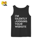 Silently Judging Your Website Shirt Funny Web Developer Shirt - HQLOL