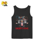 Daddy’s Home Shirt Patriotic Fireworks Political Graphic Shirt - HQLOL