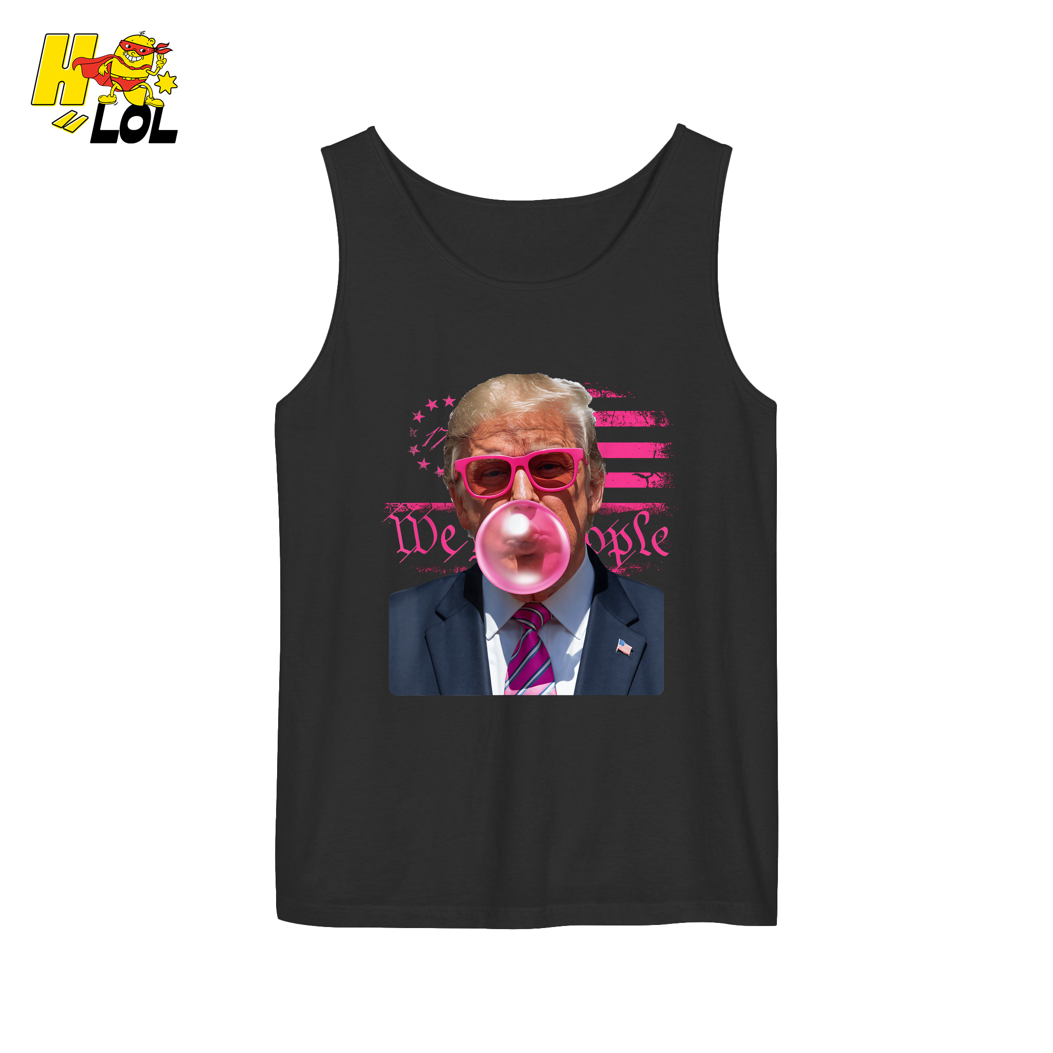 Trump Bubblegum Shirt Funny Graphic Shirt - HQLOL