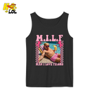 MILF Man I Love Felons Shirt Funny Pink Retro Meme Shirt - HQLOL